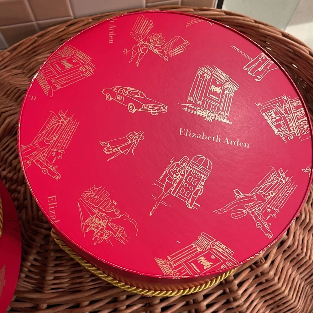 VINTAGE ELIZABETH ARDEN HAT OR STORAGE BOXES